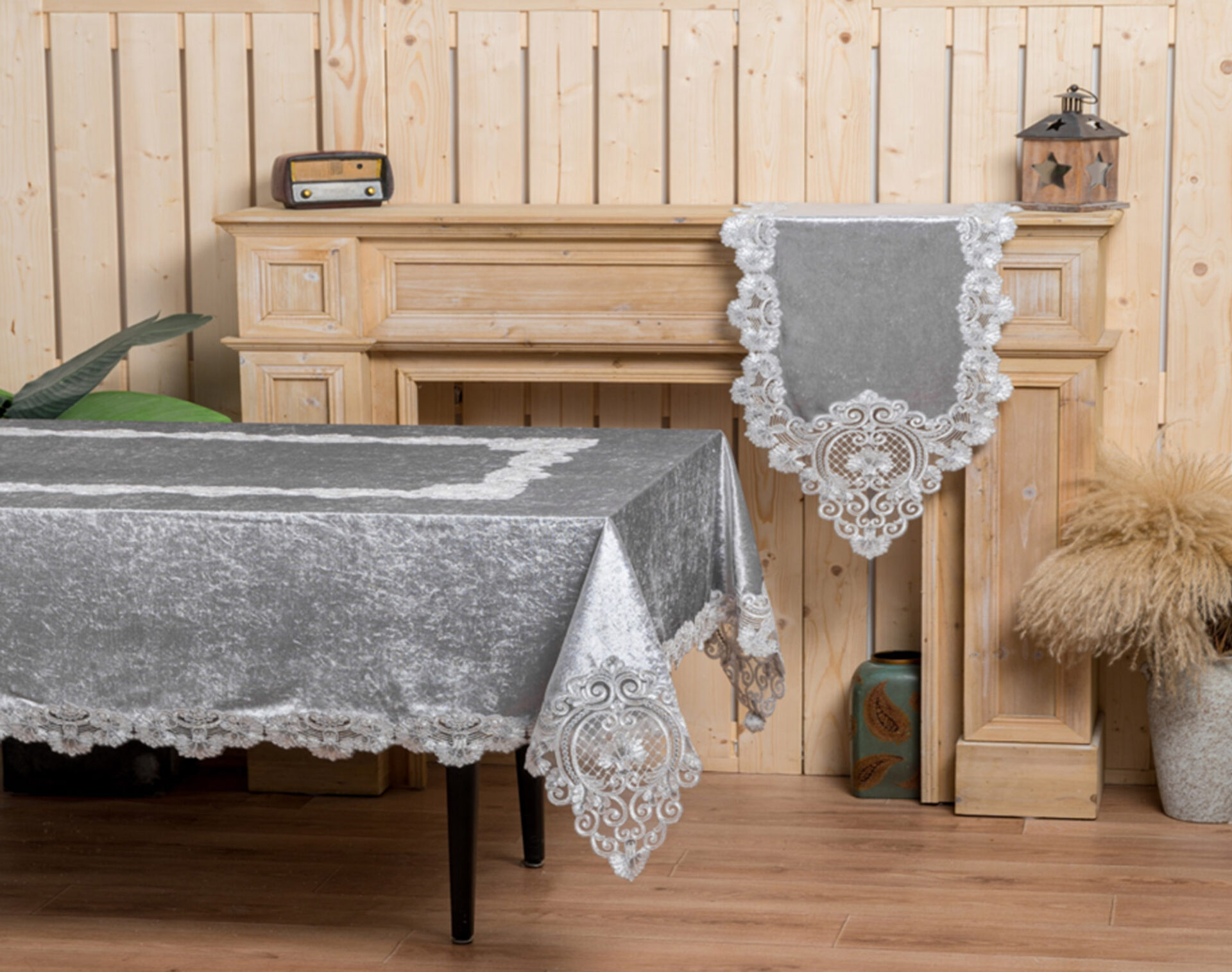 PLS-TB032 (Grey velvet) 40x160