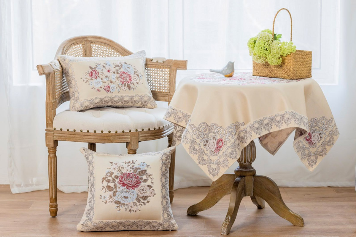 PLS-TB1217 (Στόφα-Jacquard) Beige