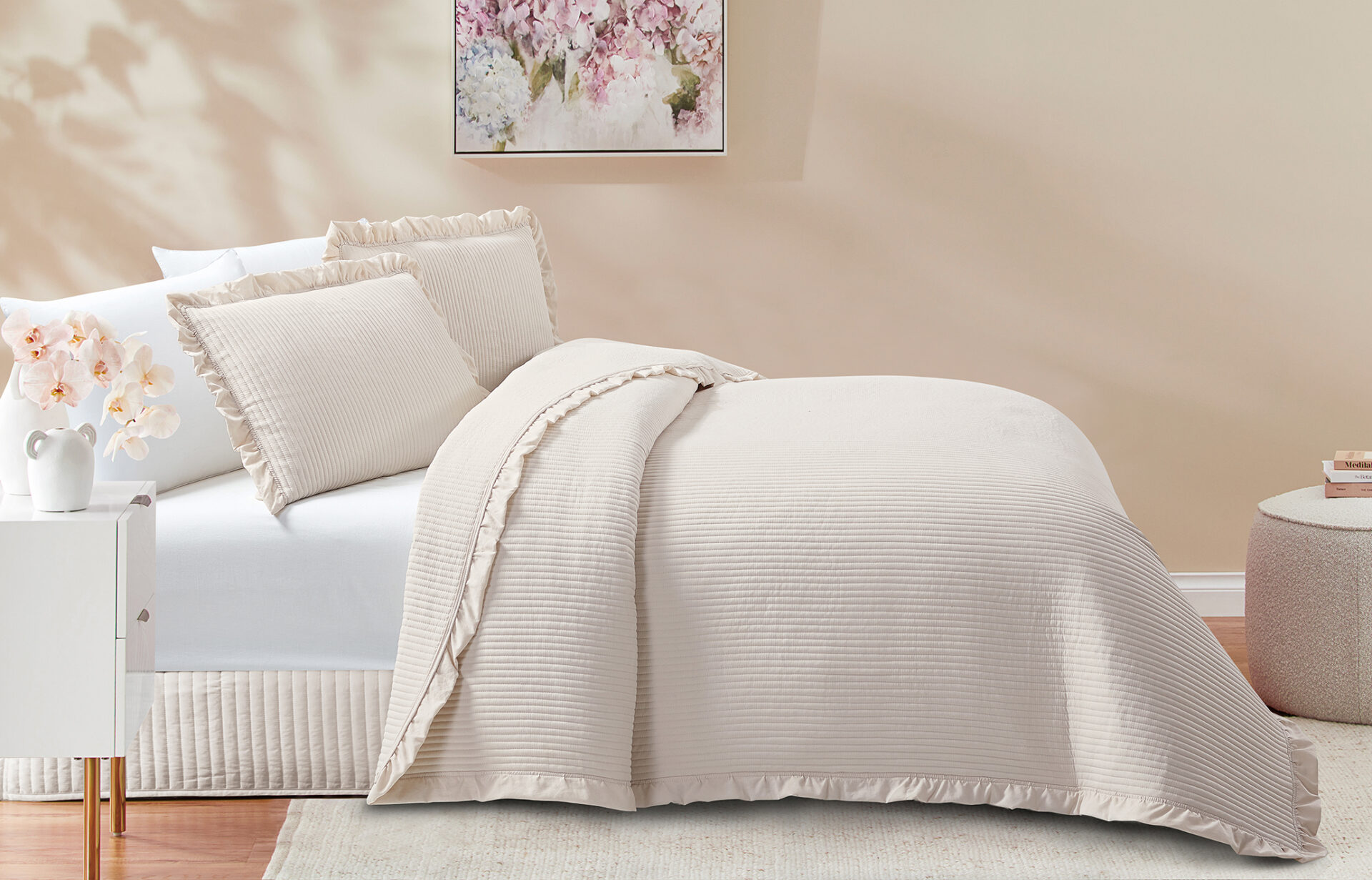 Κουβερλί Armony 220x240 Bedspread Beige