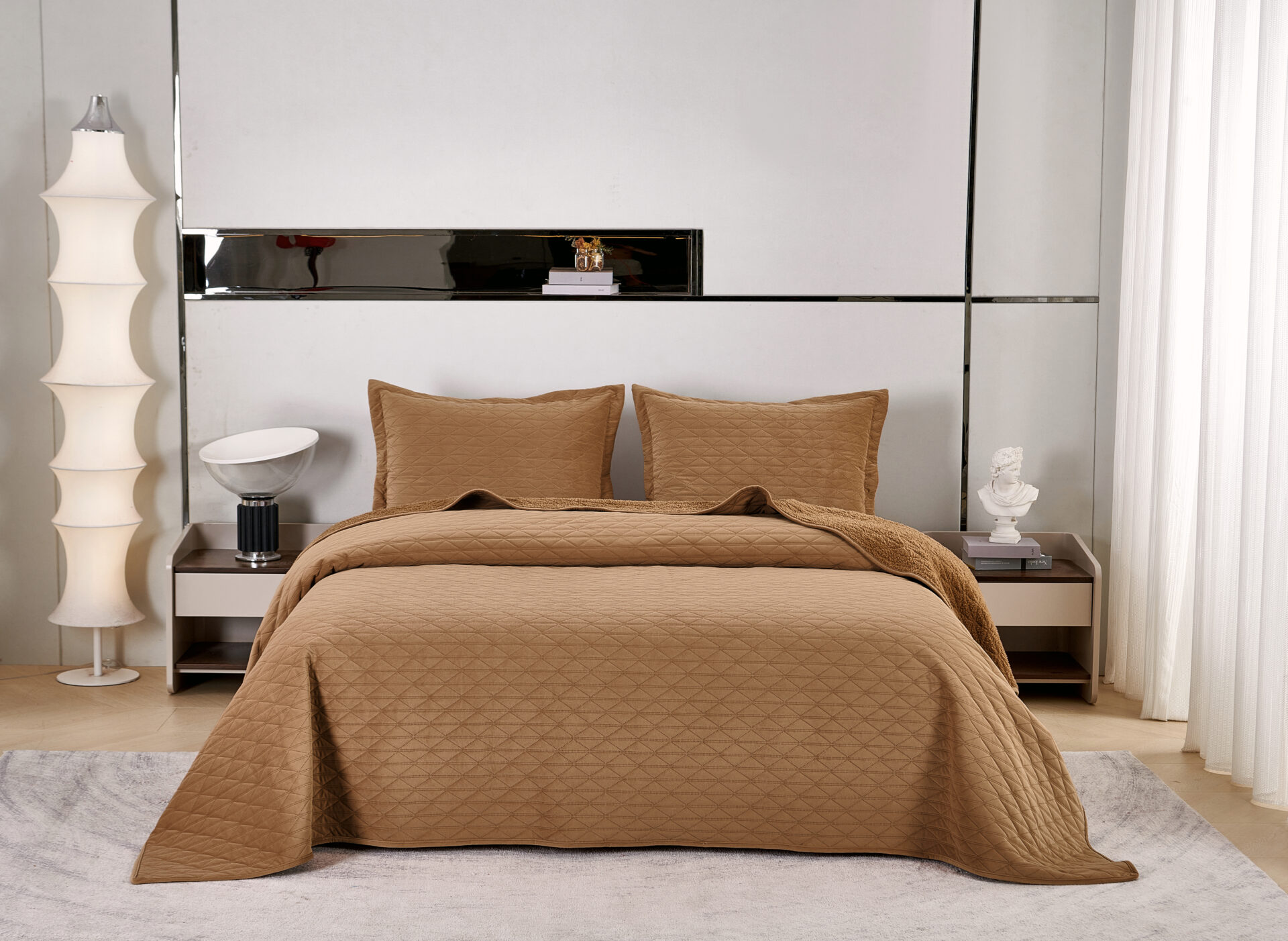 Bottega (Bronze) Μαξ/θήκες 50x70/2τεμ