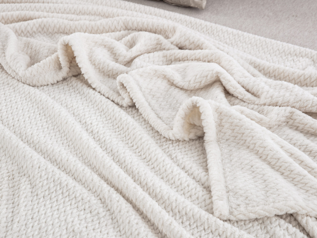 JF09 Cream Κουβέρτα Fleece