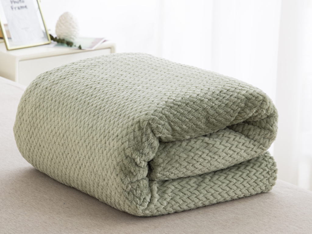 JF09 Green Κουβέρτα Fleece