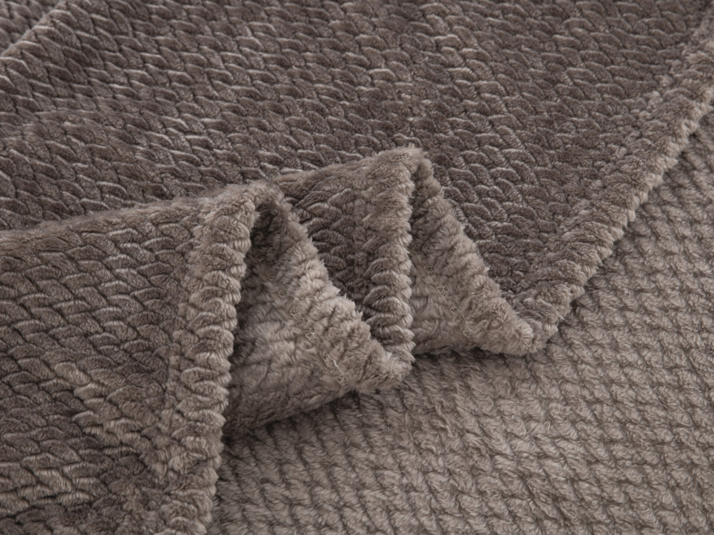 JF09 Taupe Κουβέρτα Fleece