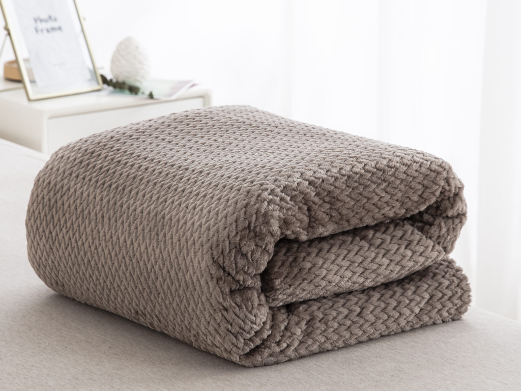 JF09 Taupe Κουβέρτα Fleece