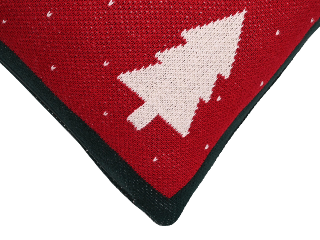 ALBERO (RED/GREEN) CUSHION with polyfiller