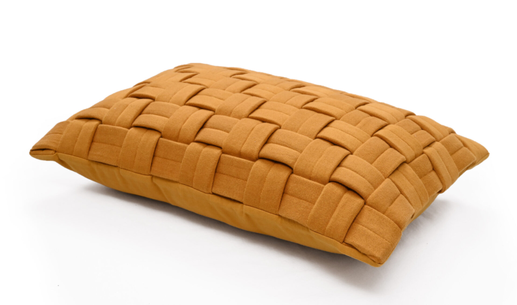 Clusp (Mustard) Cushion with polyfiller