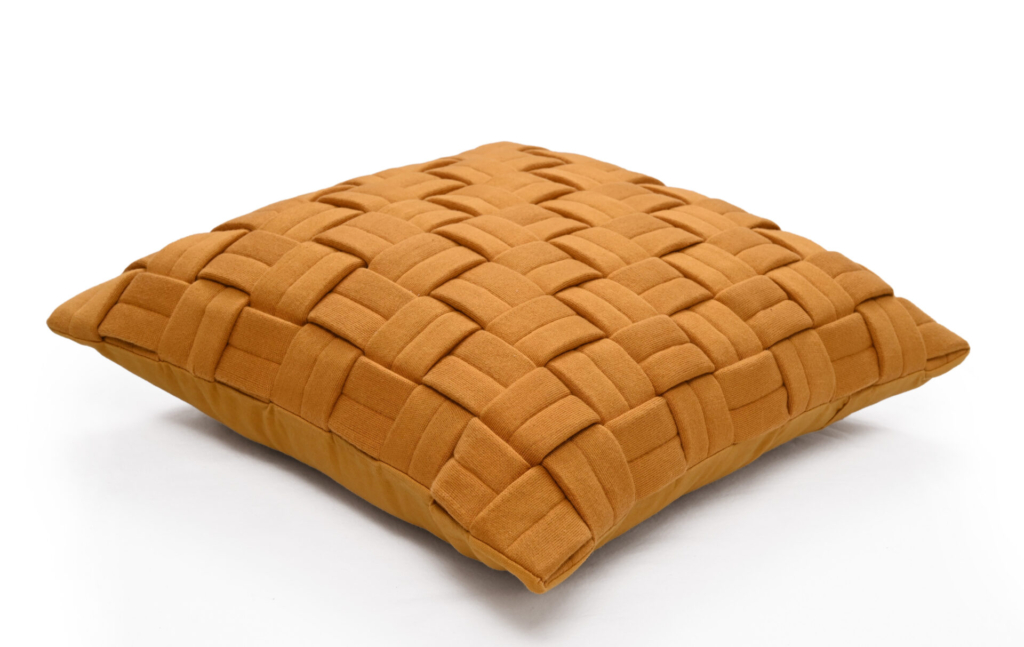 Clusp (Mustard) Cushion with polyfiller