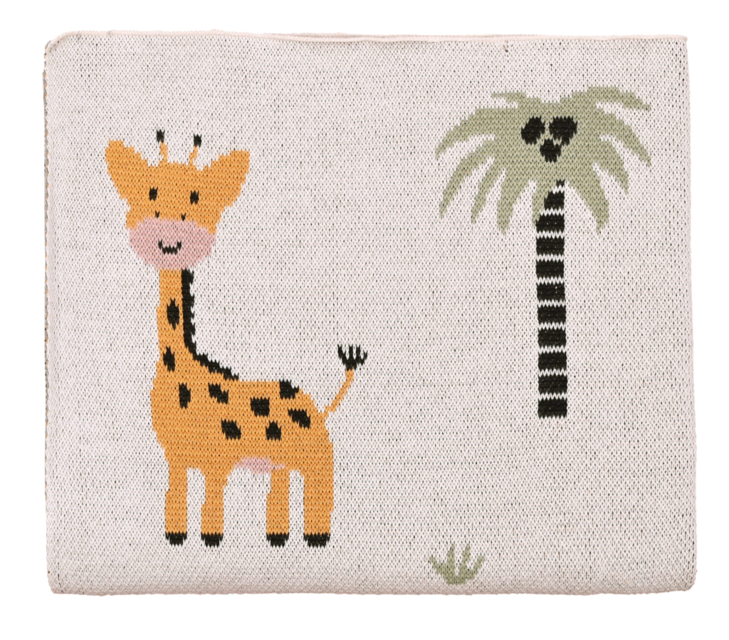 Safari (Multi) 80x100 Baby/Blanket