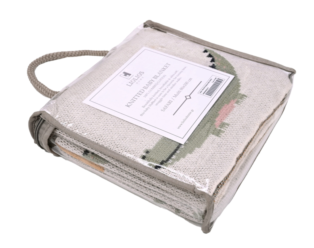 Safari (Multi) 80x100 Baby/Blanket