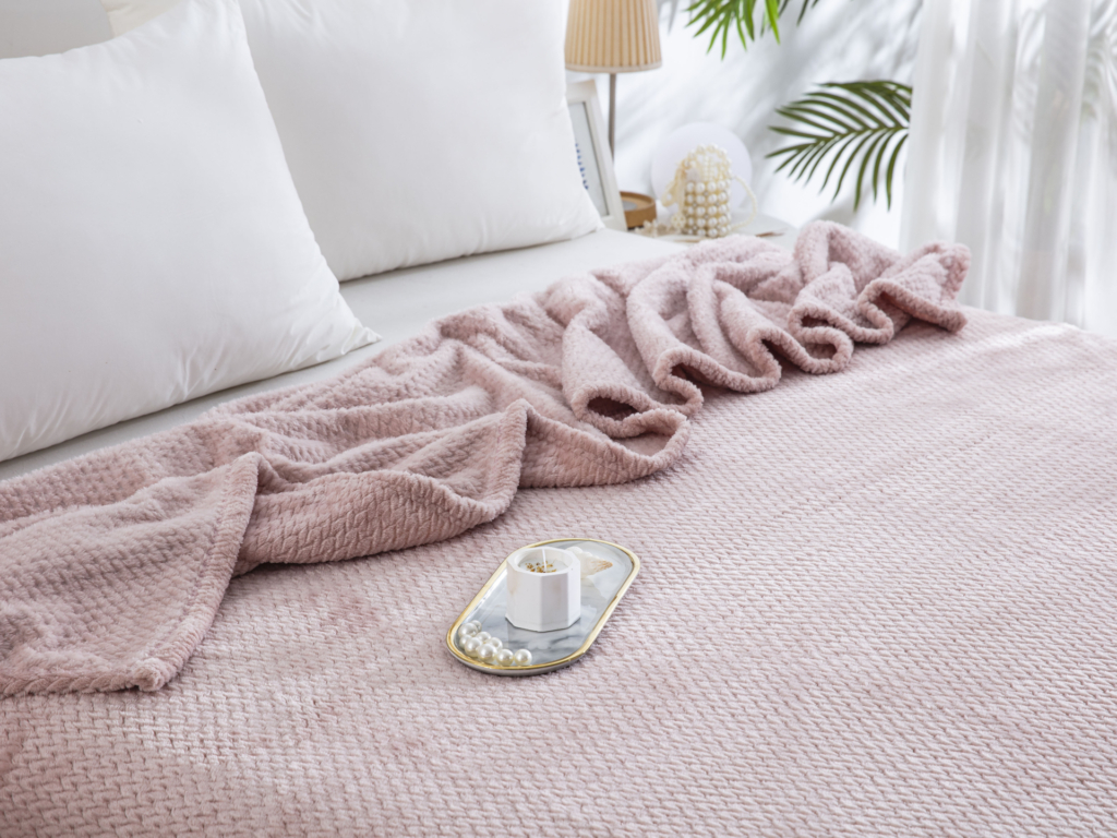 JF09 Pink Κουβέρτα Fleece