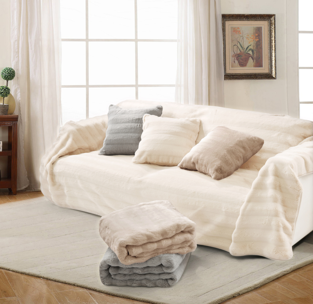 Volcano (Cream) Throw