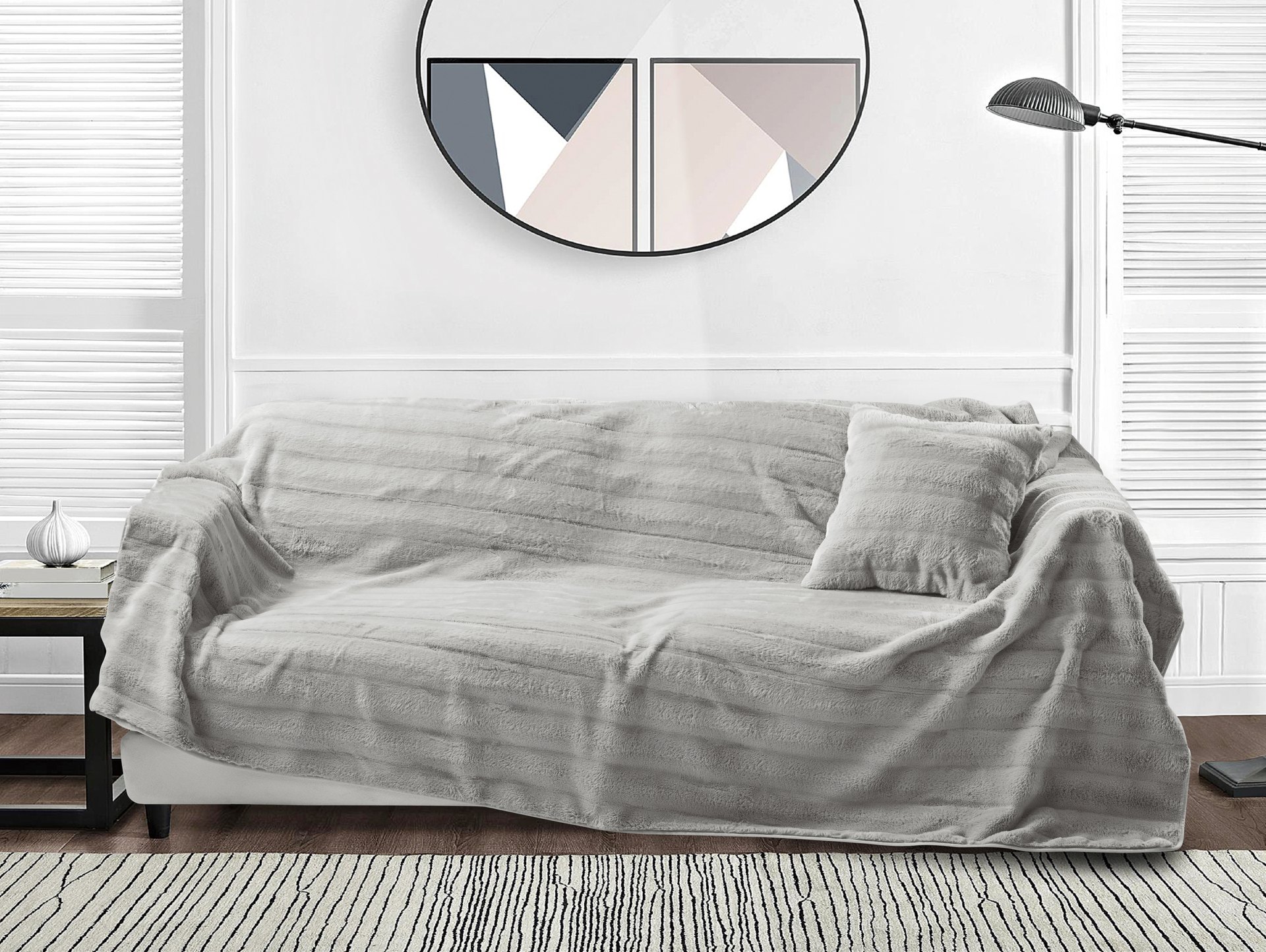 Volcano (Grey) Throw 180x250 Γκρι