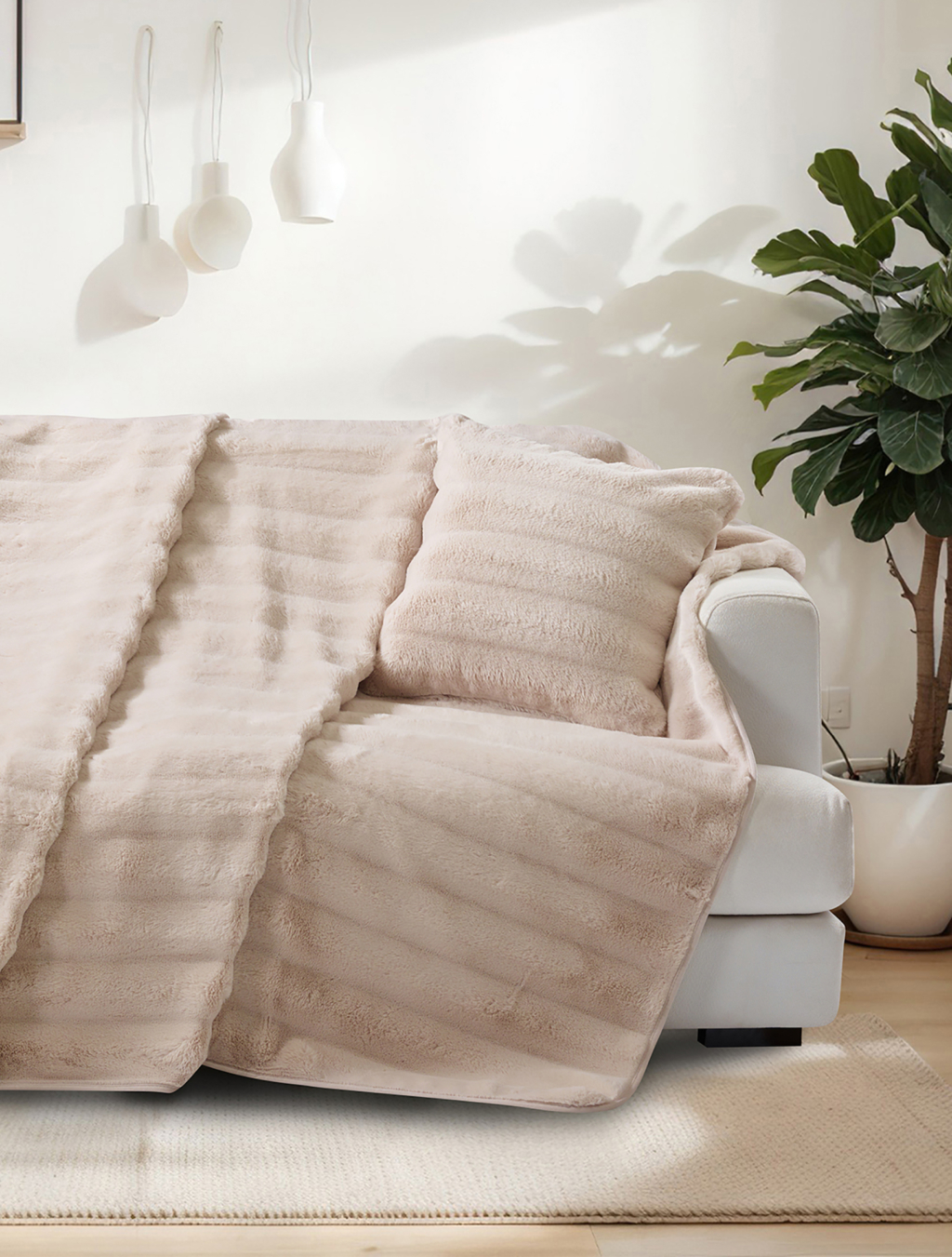 Volcano (Taupe) Throw