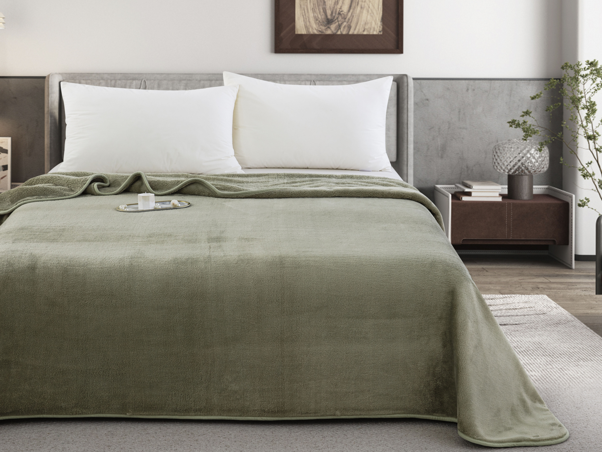 Zurigo (Green) Κουβέρτα/Blanket 160x240